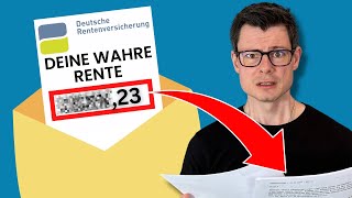 Renteninformation Die traurige Wahrheit 2024 [upl. by Lemon999]