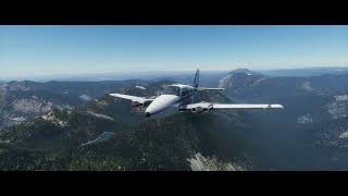 CRASH LANDING  Beechcraft Baron 58 Xplane 12 [upl. by Alig]