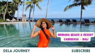 Hotel recommended in bali  Nirwana Beach amp Resort Candidasa  Travel to bali  Bali Travel VLOG [upl. by Adnik581]