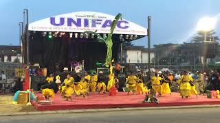 Cameroon Dance Academy Best of Ambassi Bey feat ChaCha Moninkim Performance  UNIFAC [upl. by Erihppas145]