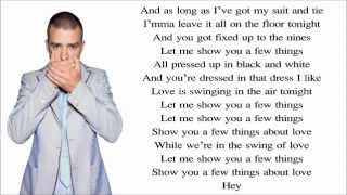 Justin Timberlake ft JayZ  Suit amp Tie Lyrics Video [upl. by Nnyllaf]