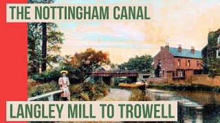 The Nottingham Canal  Towpath Walk amp Drone Langley Mill to Trowell [upl. by Ahsita]