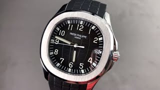 Patek Philippe Aquanaut 5167A001 Patek Philippe Watch Review [upl. by Nerrej106]