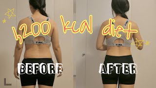 I tried the 1200 kcal diet for a week [upl. by Serafina]