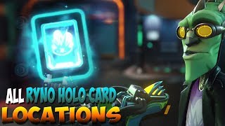 Ratchet amp Clank All RYNO Holo Cards amp Locations [upl. by Sisile]