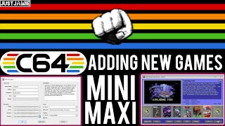 TheC64 Game Tool  Adding New Games To The Carousel thec64 c64 commodore64 [upl. by Nodanrb]