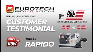 KelTecs Production Revolution How The Rapido Quadrupled P17 Firearm Output [upl. by Waters]