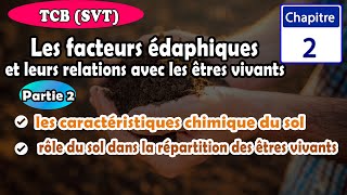 TC SVT  Chapitre 2 Les Facteurs édaphiques  les caractéristiques chimique du sol [upl. by Aihseyk]