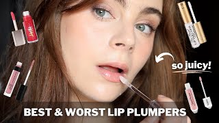 BEST amp Worst Lip Plumpers for Bigger Plumpedup lips [upl. by Tonry]