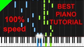 Childish Gambino  This Is America Piano Tutorial [upl. by Lucas105]