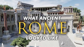 Virtual Rome What Did Ancient Rome Look Like [upl. by Anaujahs]