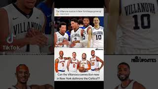 Can the Villanova connection now in New York dethrone the Celtics Celtics knicks Villanova [upl. by Loveridge]