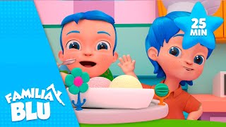 Las Comiditas y Más Canciones Infantiles  La Familia Blu [upl. by Geirk]