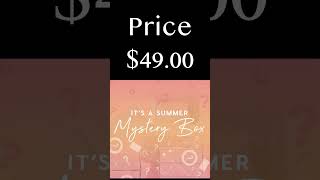 Colourpop secret summer Mystery Box JUNE 2024 spoilersmakeup mysterybox [upl. by Skippy]