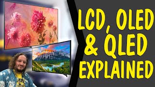 LCD OLED amp QLED explained in 2 MINUTES [upl. by Ainekahs]