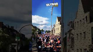 Scottish fans marching through Cologne  Scotland vs Switzerland Euro 2024 [upl. by Brandise314]