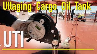 Как делать замер в грузовом танке Ullaging  Cargo Oil Tank [upl. by Ekaj201]