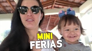 PRIMEIRA FÉRIAS COM MINHA BEBÊ MAJU por Julia Doorman [upl. by Eilsew]