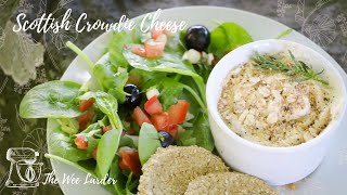 Traditional Scottish Crowdie Cheese Recipe with 3 serving suggestions easy recipe [upl. by Vilma]