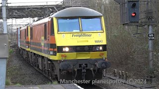 4K Afternoon Train Spotting At Sandbach Station On The 18032024 [upl. by Raines]