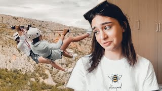 VLOG 46 Zipline FAIL 🏔 [upl. by Viole]