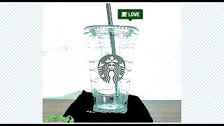 STARBUCKS  Tumbler Logo Cold Cup 2017  No 061 [upl. by Nomrac217]