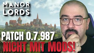 Manor Lords Endlich ist er da Der Beta Patch 07987 [upl. by Capello215]