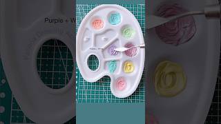 How to make pastel colours colormixing painting shorts [upl. by Vinita577]