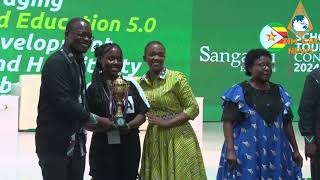 SCHOTO Student from Bulawayo Wins the Inaugural Hlanganani Sanganai Scholastica quiz [upl. by Jany]