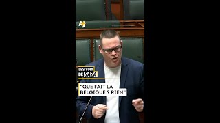 Le discours du député belge Raoul Hedebouw en faveur du Congo [upl. by Rein]