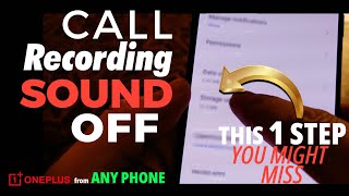 Call Recording Warning Removal  Turn Sound Off Quickly  How to disable Voice Alert [upl. by Mccurdy]