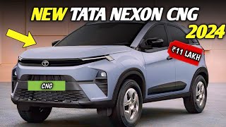 New Tata Nexon Cng 2024 is here 🔥 2024 Nexon Cng launch Date Price  New Nexon 2024 facelift [upl. by Carhart916]