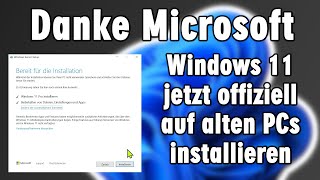 Windows 11 offiziell ohne Systemanforderungen installieren in 2024 ohne Tools [upl. by Aenitsirhc]