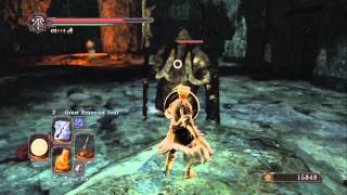 Dark Souls 2 Santiers Spear  Santiers Spear Location [upl. by Frissell364]