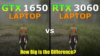 GTX 1650 vs RTX 3060 Laptop  Gaming Test  How Big is the Difference [upl. by Issirk]