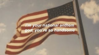 national anthem  lana del rey  lyrics [upl. by Quintie]