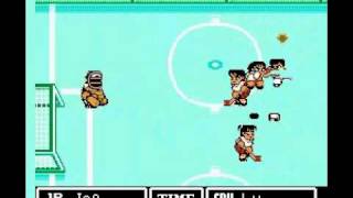 Ike Ike Nekketsu Hockey Bu  Subette Koronde Dai Rantou NES Walkthrough [upl. by Aihsikal]