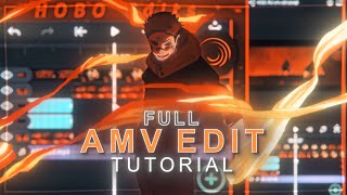 Full amv edit tutorial on alight motion Preset [upl. by Kcirred]