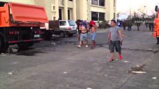 Gunshots near Tacloban City Hall [upl. by Lux]