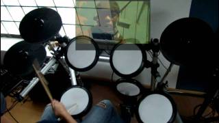 Alborosie  Kingston Town drum cover [upl. by Leanor]