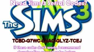 Serial Code Sims 3 WORKING also Ambitions Serial [upl. by On]