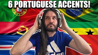 6 types of Portuguese accents MIND BLOWN [upl. by Etteniuq456]