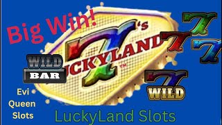 Saved by Upping my Bet 🫣😅 Luckyland Slots Amazing Win Big wins [upl. by Riella643]