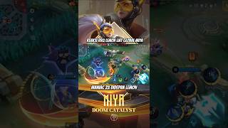 Reaksi RRQ Lemon Liat Miya KY mobilelegends mobilelegend [upl. by Rennerb]