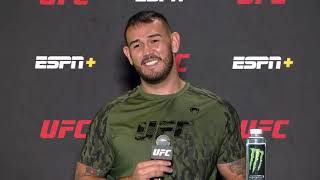 Augusto Sakai Expects a Big Finish on Saturday Night  UFC Vegas 28 [upl. by Skipp]