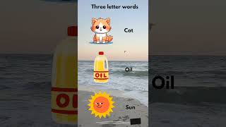 three letter words vocabulary with picturevocabulary [upl. by Greg]