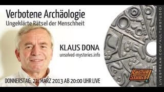 Verbotene Archäologie  Rätsel der Menschheit ☆ Klaus Dona bei Kulturstudio Klartext No 68 [upl. by Irem619]