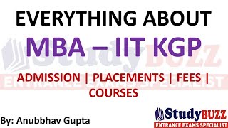 Life at IIT Kharagpur MBA  Placements Batch Profile Admission Process Cutoffs Imp Details [upl. by Essirahc]