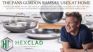 What Pans Does Gordon Ramsay Use at Home HexClad Cookware [upl. by Crellen441]