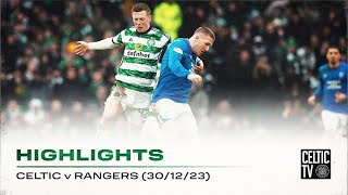 Match Highlights  Celtic 21 Rangers  Bernardo amp Kyogo stunners earn victory in the Glasgow Derby [upl. by Georges]